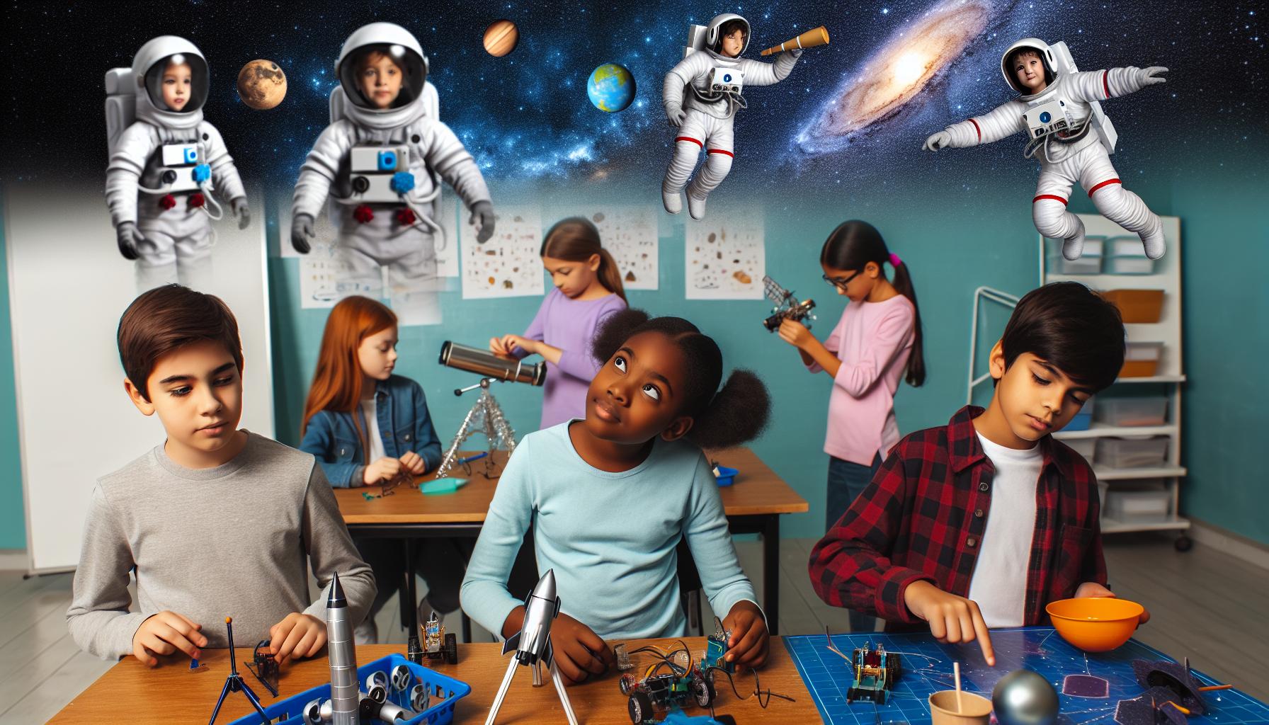 Empower young minds for space exploration through STEM education. Inspire curiosity, passion, and community among future space explorers. Join the movement with Louno Space.