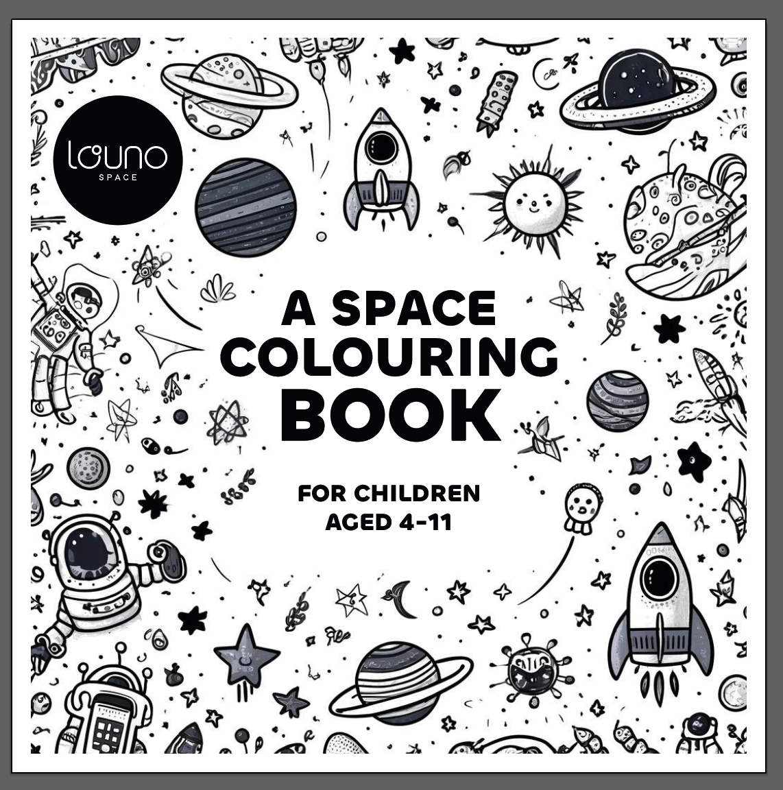 Free Resource Download: Space Colouring Book for Kids (4-11)